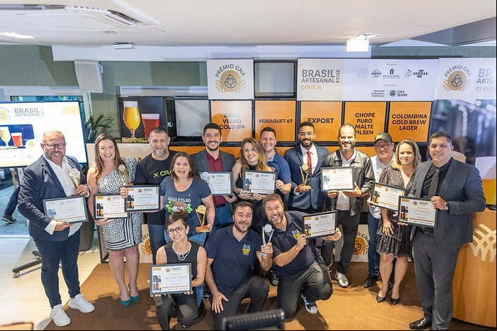 Vencedores do Prêmio CNA Brasil Artesanal Cerveja 2024