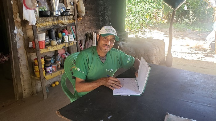 Milton tem organizado todo o fluxo de caixa da sua propriedade rural