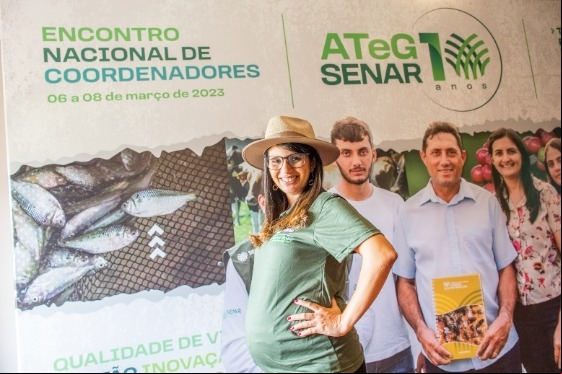 Stefanye Torres, coordenadora no Senar Acre. Stefanye Torres, coordenadora no Senar Acre.